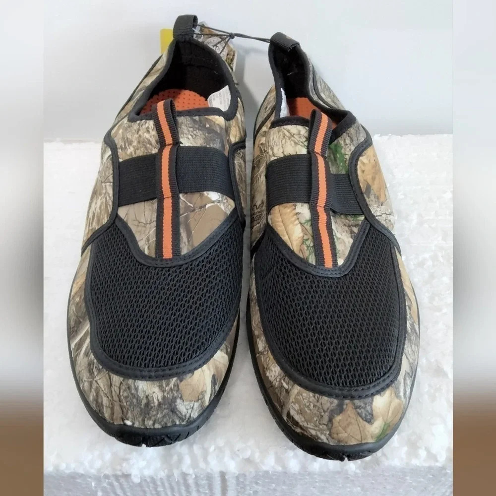 O'rageous Men 13D A Water Shoes Slip-On Real-tree Print Style#170272 (New) - Picture 2 of 8